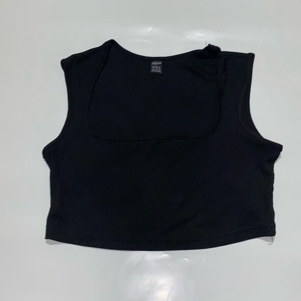 Black Crop Top